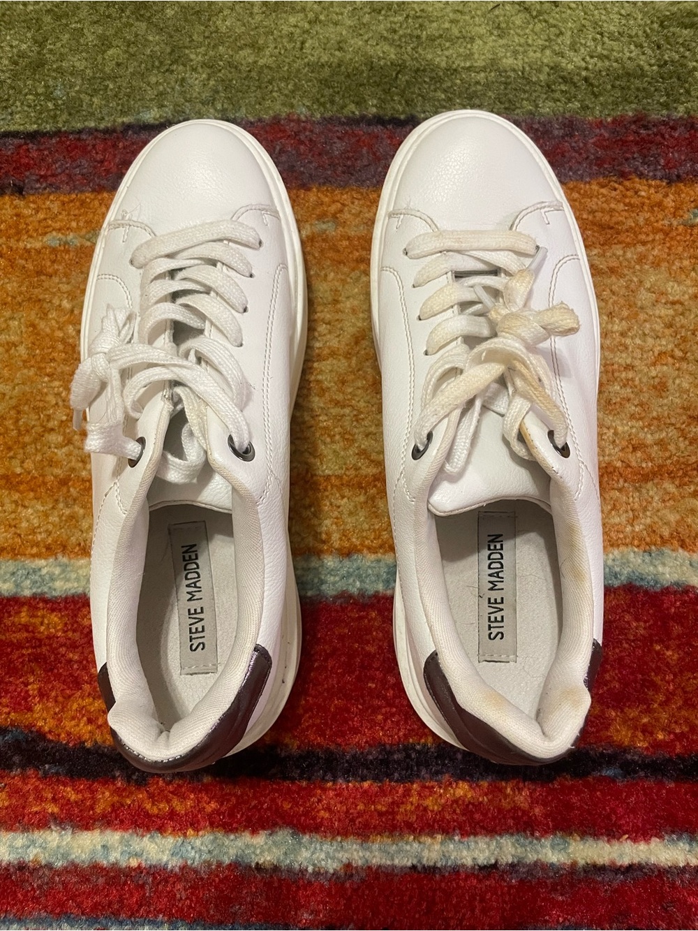Steve Madden White Sneakers